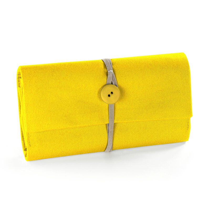 Feltro 90 cm / 1 mm di spessore – giallo sole, image number 4