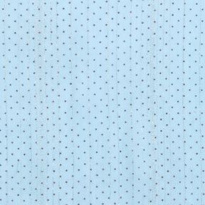 Righe con righe glitterate e pois – azzurro, 