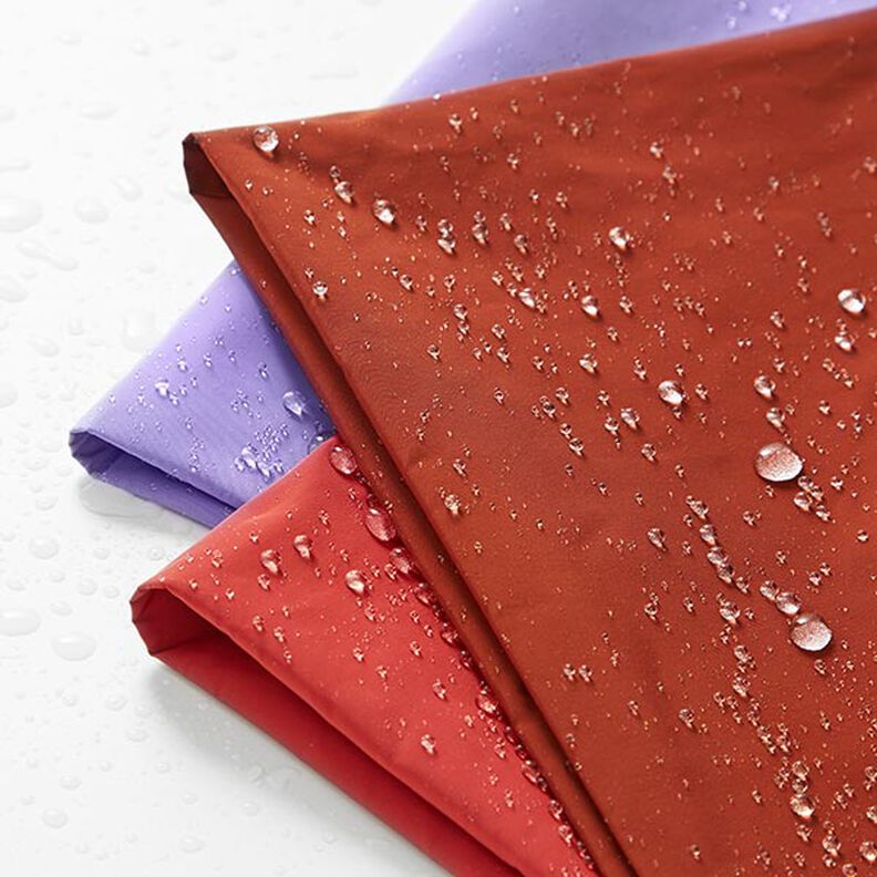 tessuto idrorepellente per giacche – rosso carminio,  image number 5