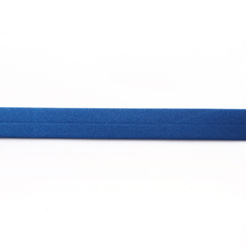 Nastro in sbieco satin [20 mm] – blu reale,  image number 1