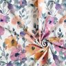 GOTS jersey di cotone prato di fiori acquerello stampa digitale – avorio,  thumbnail number 3
