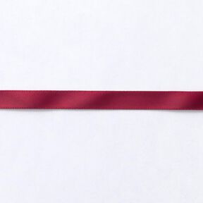 Nastro in satin [9 mm] – rosso Bordeaux, 
