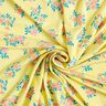 jersey di viscosa, mazzolini di fiori – giallo chiaro,  thumbnail number 3