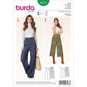 pantaloni, Burda 6573, 