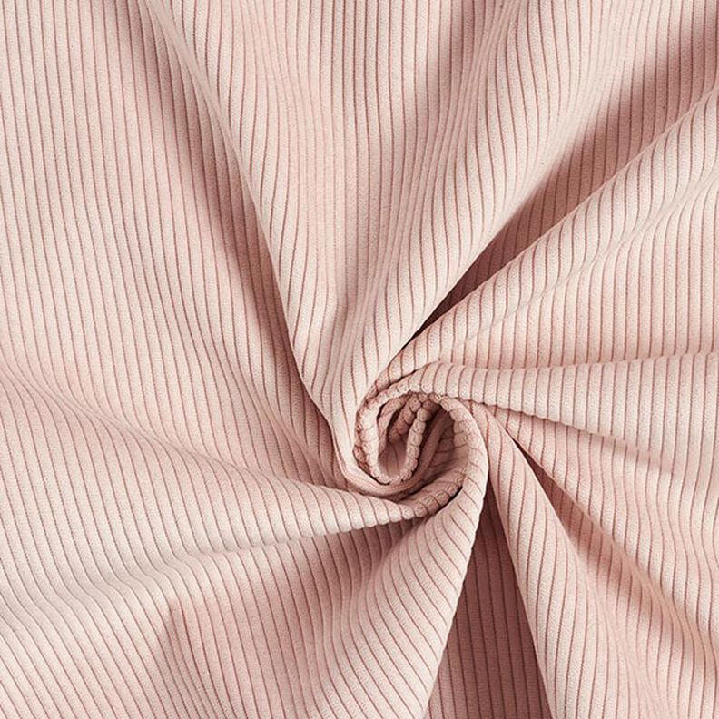 tessuto da tappezzeria effetto velluto a coste Fjord – rosé,  image number 1