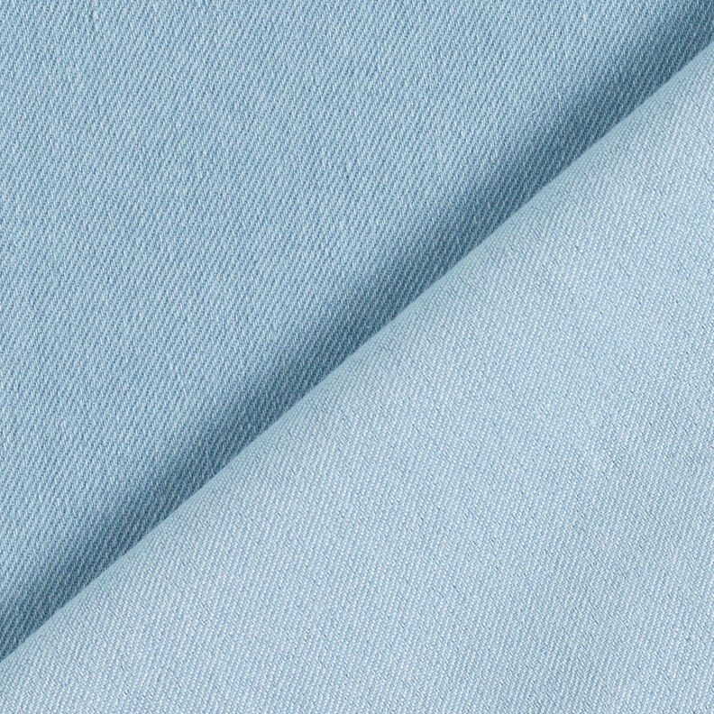 Denim in cotone elasticizzato medio – azzurro, image number 3