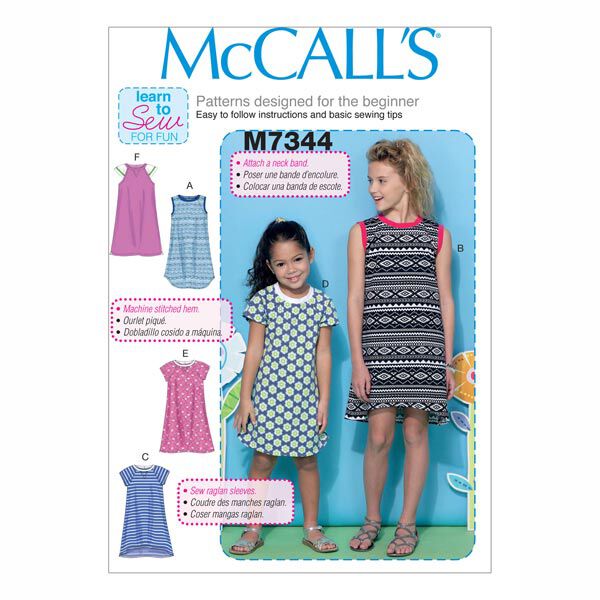 abito bambina|camicia, McCalls | 104 - 122, image number 1