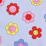 cotone rivestito Fiori allegri | Poppy Fabrics – azzurro baby/rosa,  thumbnail number 7