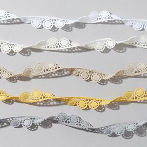 pizzo ad ago Lola [14 mm] - bianco sporco, 