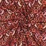 jersey di cotone fiori stampa digitale – rosso Bordeaux,  thumbnail number 3