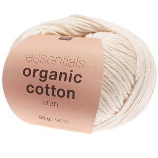 Essentials Organic Cotton aran, 50g | Rico Design (002), 