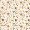 jersey di cotone Piccole case sul prato – bianco lana,  thumbnail number 1