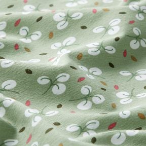 jersey di cotone Rami e punti – canna palustre, 