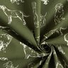 tessuto arredo tessuti canvas Cani – pino scuro/crema,  thumbnail number 3