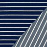 Maglia in spugna righe – blu notte/avorio,  thumbnail number 4