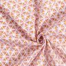 tessuto in cotone cretonne forme geometriche – bianco/giallo curry,  thumbnail number 3