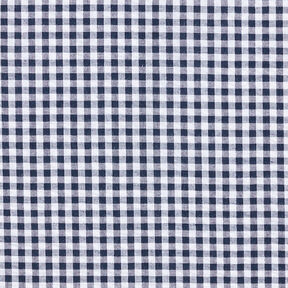 seersucker misto cotone, quadretti Vichy – blu marino, 