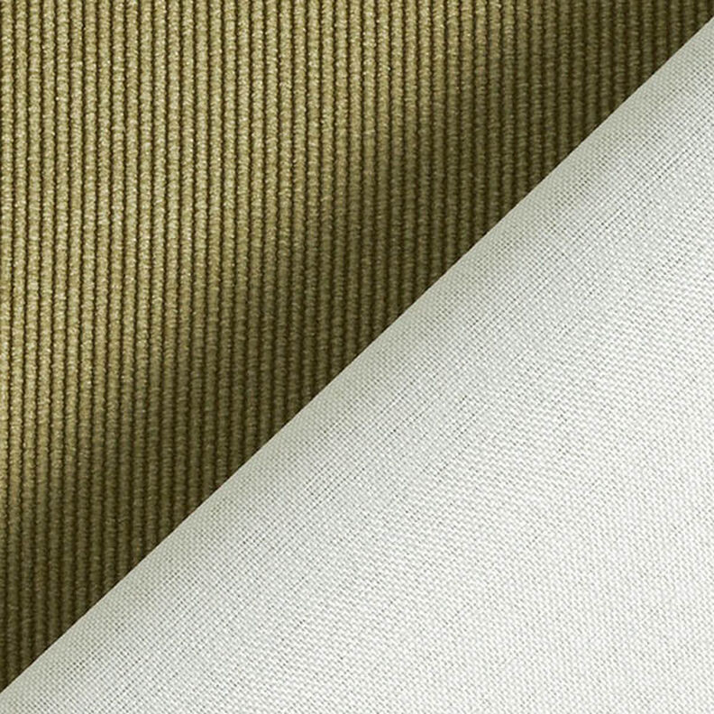 tessuto da tappezzeria velluto a costine – verde oliva chiaro,  image number 3