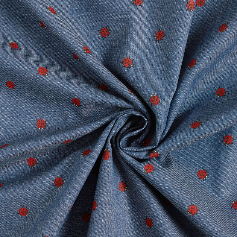 chambray Coccinella – colore blu jeans,  image number 3