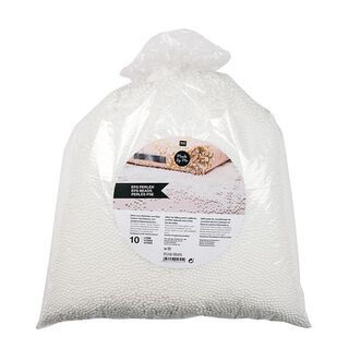 Perle in polistirene espanso 10 litri | RICO DESIGN - bianco, 