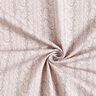 French terry, felpa estiva Stampa a trecce – beige chiaro,  thumbnail number 3