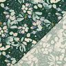 Tessuto di viscosa Fiori primaverili in stampa digitale – verde scuro/menta chiaro,  thumbnail number 4