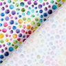 popeline di cotone Pois arcobaleno stampa digitale – bianco/mix di colori,  thumbnail number 4