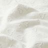 batista Cuori ricamati | Poppy Fabrics – avorio,  thumbnail number 2