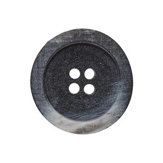 bottone in poliestere 4 fori – nero, 