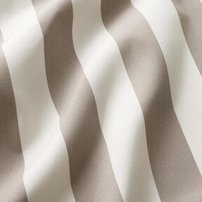 tessuti da esterni tessuti canvas Rigato – grigio seta/avorio, 