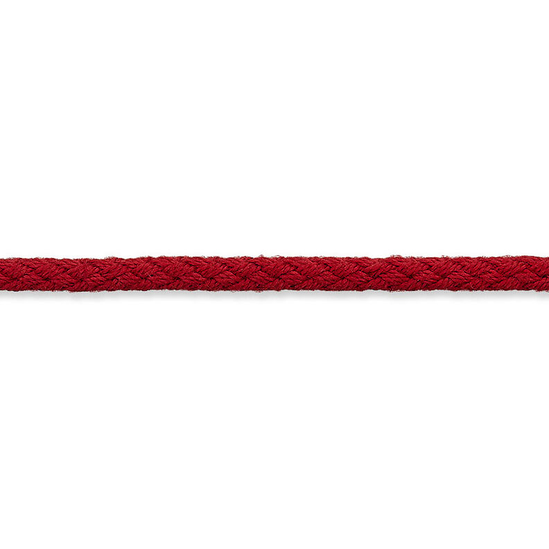 Cordoncino in cotone [Ø 3 mm] – rosso merlot,  image number 1