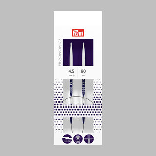 4,5 | 80 cm Ferri circolari Ergonomics | Prym, 