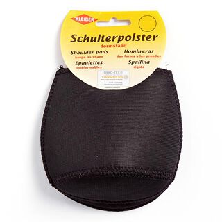 spalline imbottite senza gancetto raglan [2 pezzi | 12 x 12 x 4,5 cm] - nero | KLEIBER, 