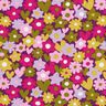 jersey di cotone Fiori variopinti | Poppy Fabrics – uva,  thumbnail number 1