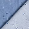 Tessunto Denim misto cotone look distrutto – blu reale,  thumbnail number 3