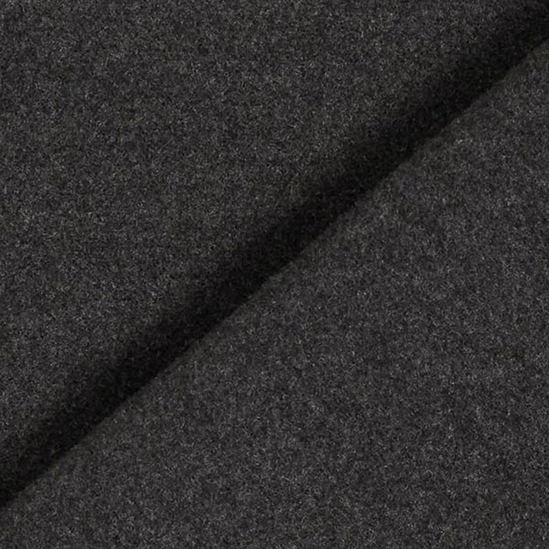Tessuto per capportti in poliestere riciclato Melange – antracite,  image number 4