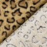 Pelliccia sintetica super morbida con stampa leopardata – oro anticato/nero,  thumbnail number 4