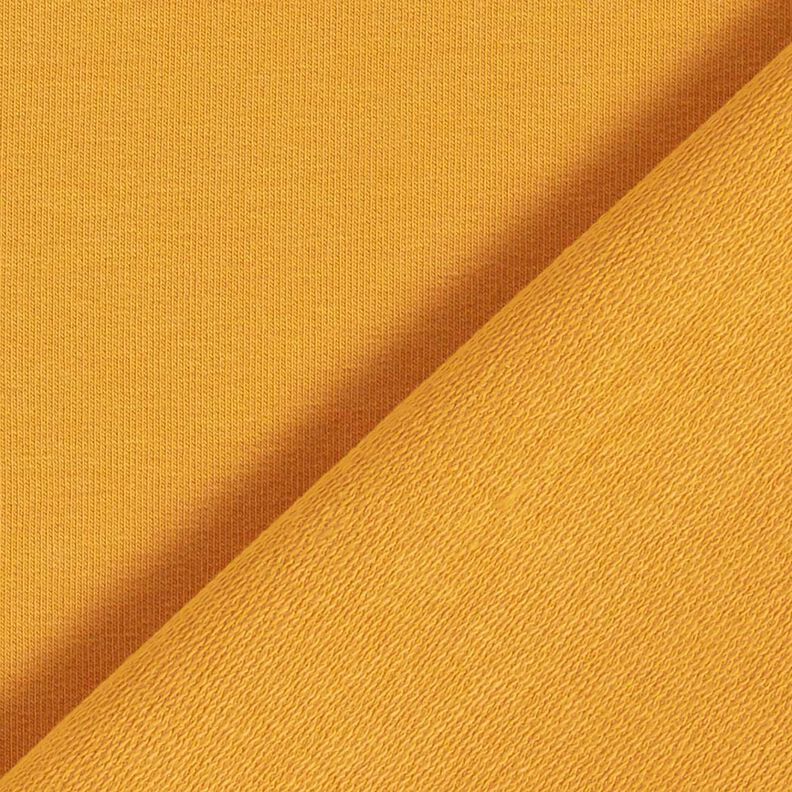 French terry leggero tinta unita – giallo curry, image number 3