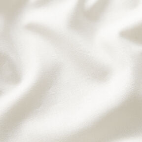 tessuto in cotone cretonne tinta unita – bianco lana | Resto 50cm, 