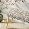 tessuto arredo gobelin Linee a zigzag – beige chiaro/blu,  thumbnail number 6