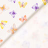 jersey di cotone Farfalle con brillantini – bianco lana/argento,  thumbnail number 5