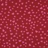 felpa estiva cuori | Poppy Fabrics – rosso scuro/pink,  thumbnail number 1