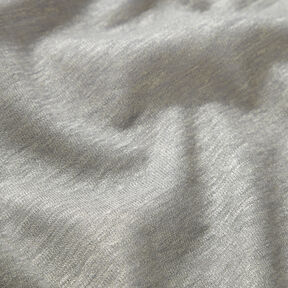 Jersey di lino melange lucido – grigio elefante/argento, 