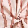 tessuto arredo mezzo panama Righe ondulate – rosso/rosé,  thumbnail number 3