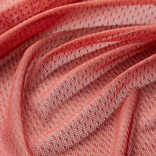 tessuto elastico in pizzo, piccoli pois – terracotta, 