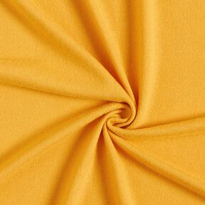 maglia fine Tinta unita – giallo curry, 