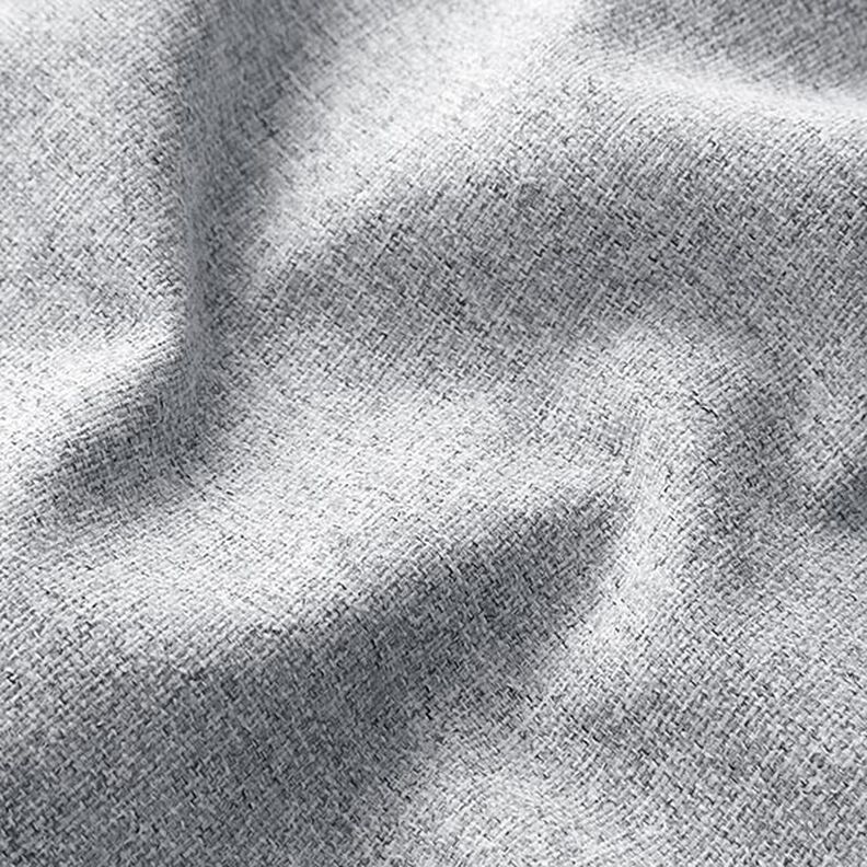 tessuto da tappezzeria leggermente mélange – grigio argento,  image number 2