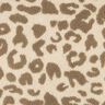 tessuto peluche leopardo – naturale/talpa scuro,  thumbnail number 1