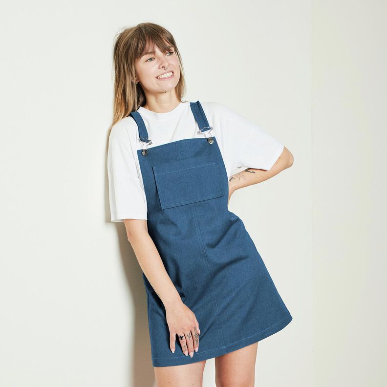 Denim misto cotone medio – colore blu jeans,  image number 6
