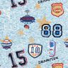 pile da montagna Giacca collage – azzurro/grigio,  thumbnail number 1
